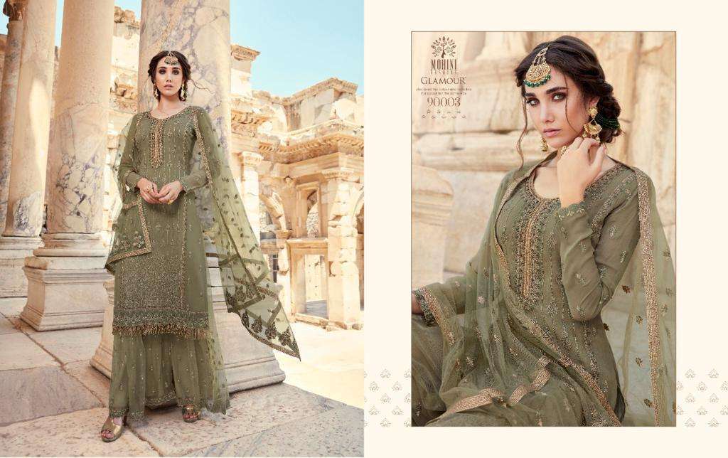 Mohini Fashion Glamour Vol 90 Georgette With Work Designer Salwar Suit Catalog