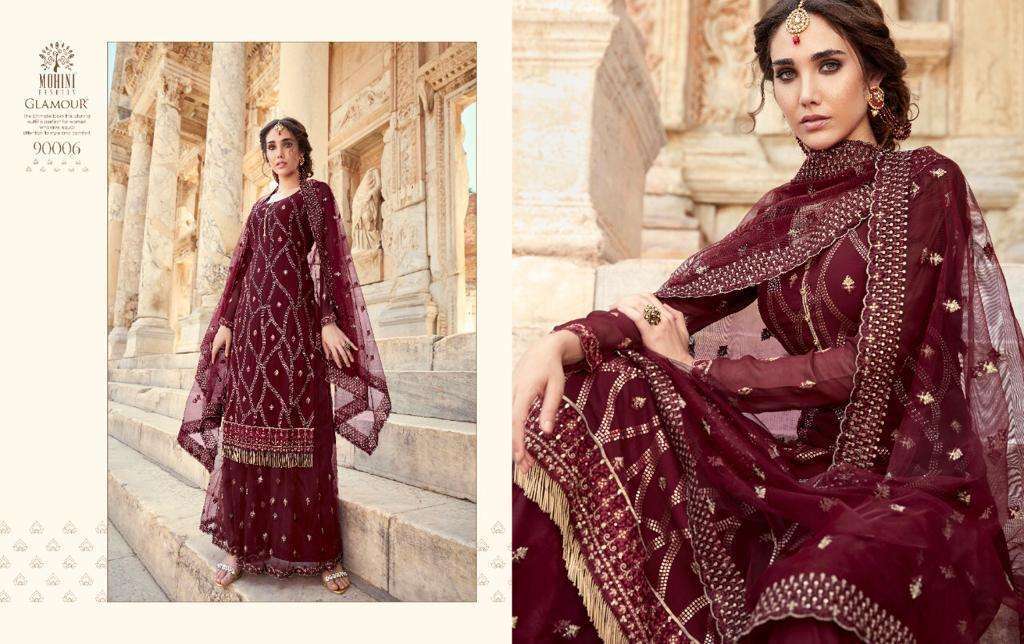 Mohini Fashion Glamour Vol 90 Georgette With Work Designer Salwar Suit Catalog