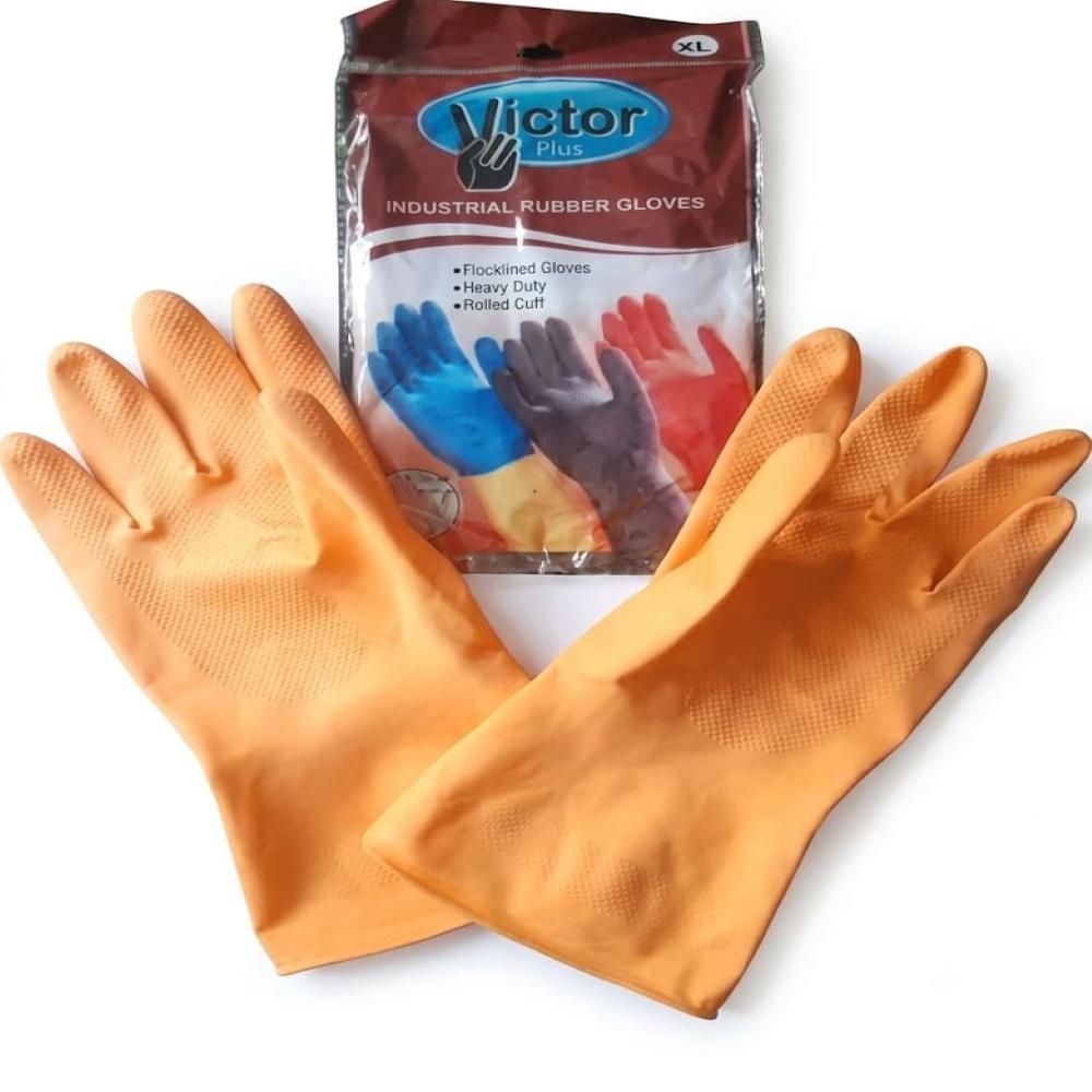 Victor Plus Orange Hand Gloves