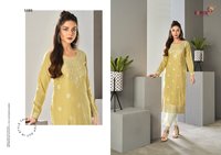 Vamika Nx Rooh Rayon Viscose With Lakhnawi Kurti Catalog