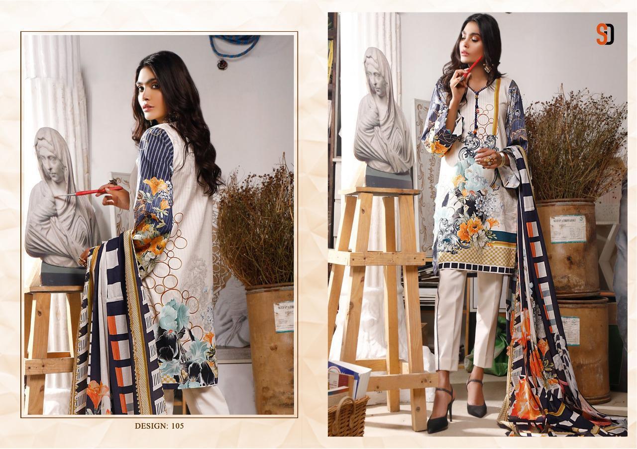 Shraddha Designer Mahgul Vol 1 Lawn Cotton Printed Pakistani Dress Material Catalog