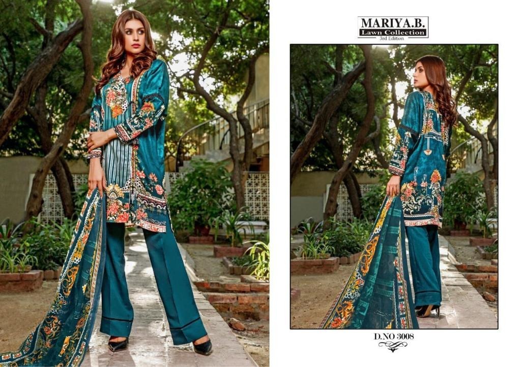 Mariya B Lawn Collection Vol 3 Pure Lawn Karachi Dress Material Catalog