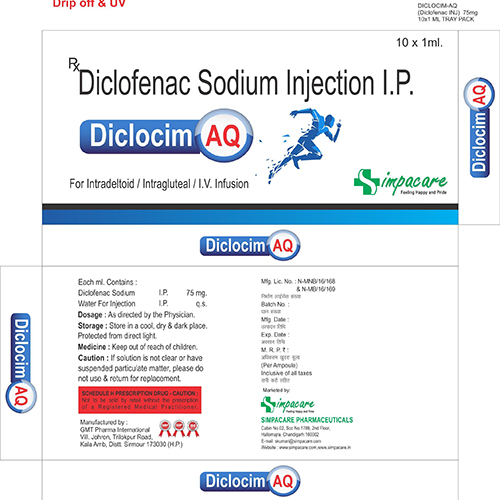 Diclofenac Sodium Injection