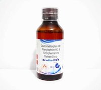 Bromhexine (4mg/5ml) + Guaifenesin (50mg/5ml) + Menthol (2.5mg/5ml) + Terbutaline (1.25mg/5ml)