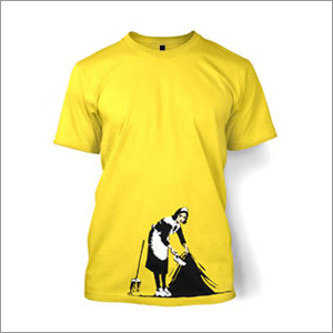 Mens Plain Round Neck T-Shirt