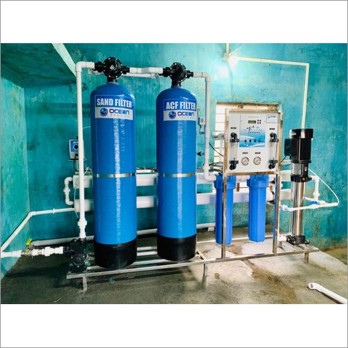 1000 LPH Semi Automatic Commercial RO Plant