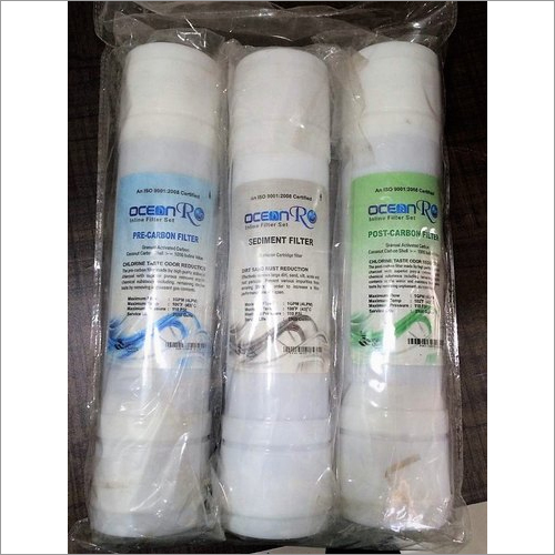 Domestic Ro Inline Filter Set By OCEAN TECHNO