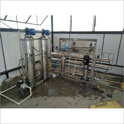 1000 Lph In Ss Fully Automatic Ro Plant