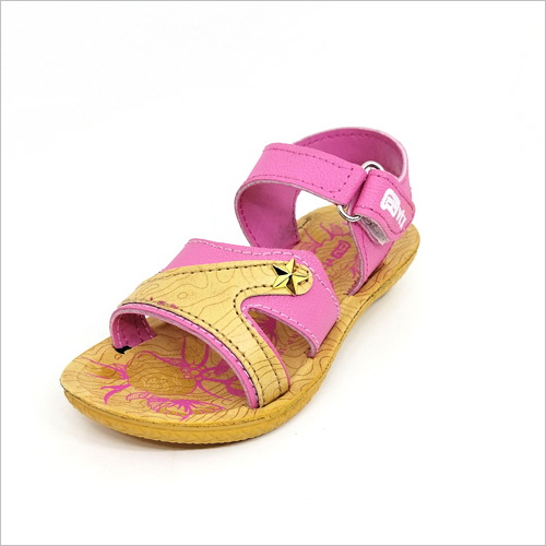Pink and Golden Girls Casual Sandals