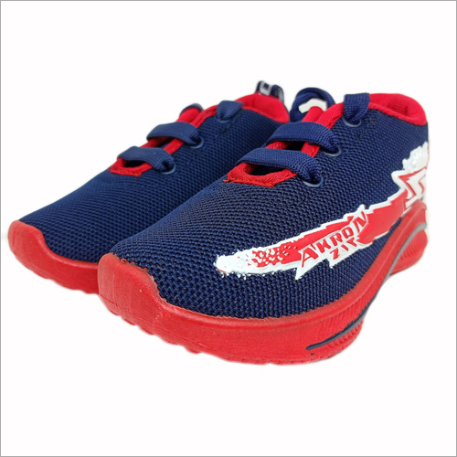 Multicolor Boys Lace Running Shoes