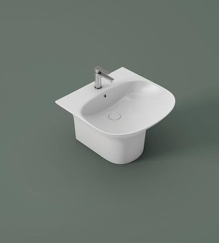 Ceramic Patel One Piece Wash Basin