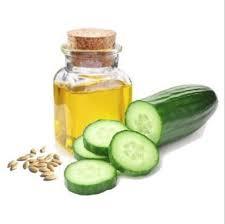 Cucumber Oil - 100% Pure Cold-Pressed Extract | Hydrating, Nourishing, Skin Repairing