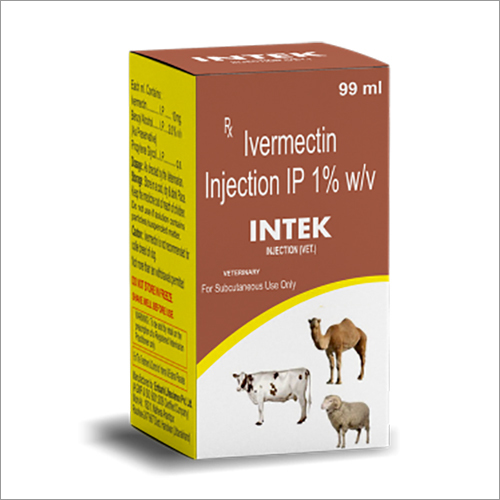 Ivermectin 1 % w-v Veterinary Injection IP