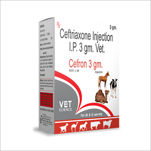 Ceftriazone Veterinary Injection IP