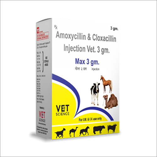 Liquid Amoxycillin And Cloxacillin Veterinary Injection