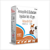 Amoxycillin and Sulbactam Veterinary Injection