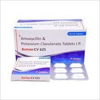 Amoxycillin y tabletas del clavulanate del potasio
