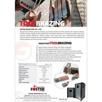 Tool Brazing Machine Induction  Based