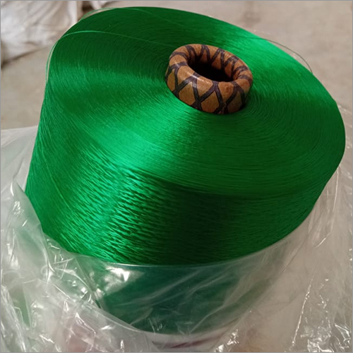 Green Polyester Yarn - 100% Polyester, Light Weight, Plain Design | Ideal for Sewing Projects