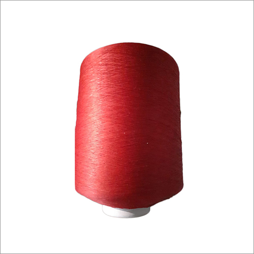 Red Polyester Yarn - 100% Polyester | Light Weight, Plain, Ideal for Sewing Projects