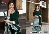 Your Choice Nazakat Georgette Sharara Style Salwar Suit Catalog