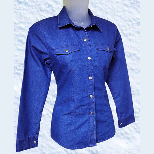 Girls Denim Shirt
