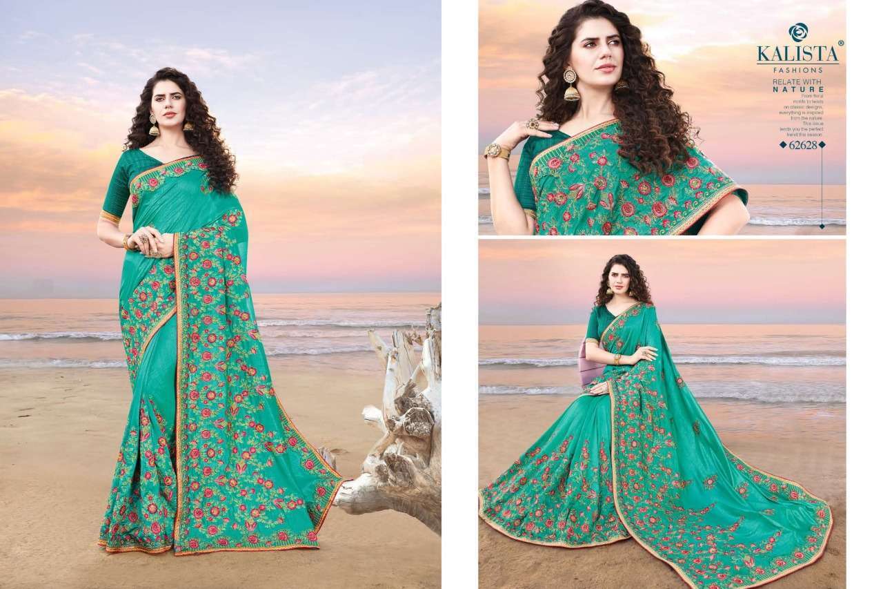 Kalista Fashion Meera Vichitra Silk Designer Saree Catalog