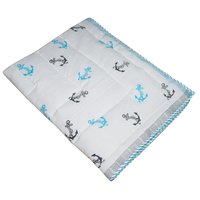Hand Block Printed Baby Quilt