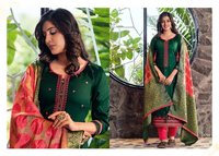 Kessi Ashopalav Vol 18 Jam Silk With Embroidery Work Dress Material Catalog