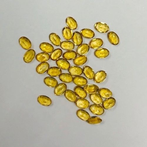 4x6mm Citrine Faceted Oval Loose Gemstones