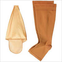 Comprezon Varicose Vein Stockings - Nylon, Spandex Material, Medium Size, Beige Color, Knee-high Length, 20-30 Mmhg Compression Level, 2 Pair | Machine Washable