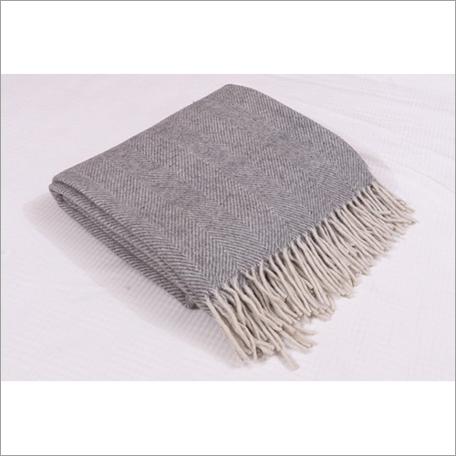 Grey Herringbones Blankets