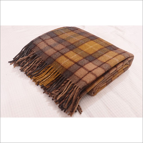 Buchanan Natural Tartan Blankets