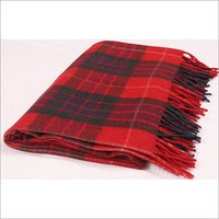 Fraser Red Tartan Blankets
