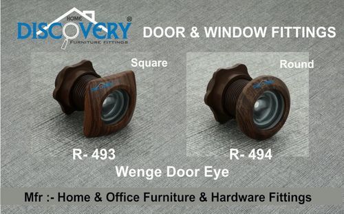 Plastic Wenge Door Eye