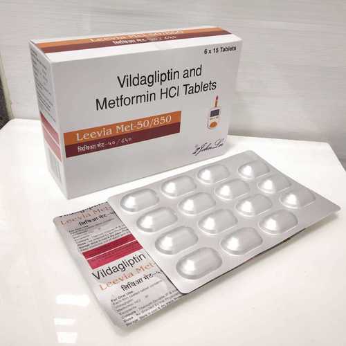 Vildagliptin and Metformin Tablets