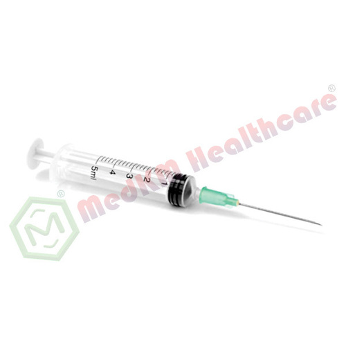 Sterile Syringes With Needle For Single Use