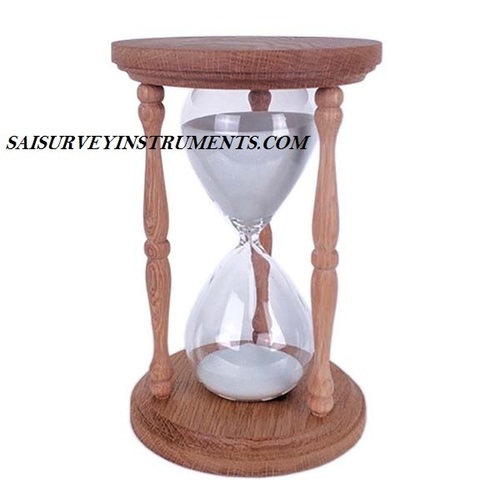 NAUTICAL WOOD EN SAND TIMER -(30 MIN)