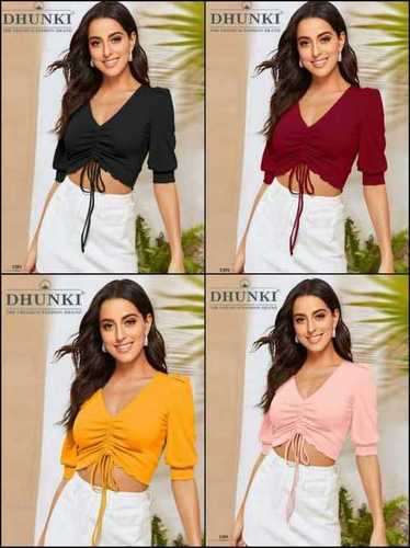 Dhunki Ladies Designer Tops