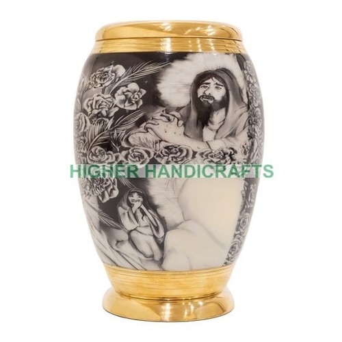 Golden New Blood Of Christ - Adult Cremation Urn