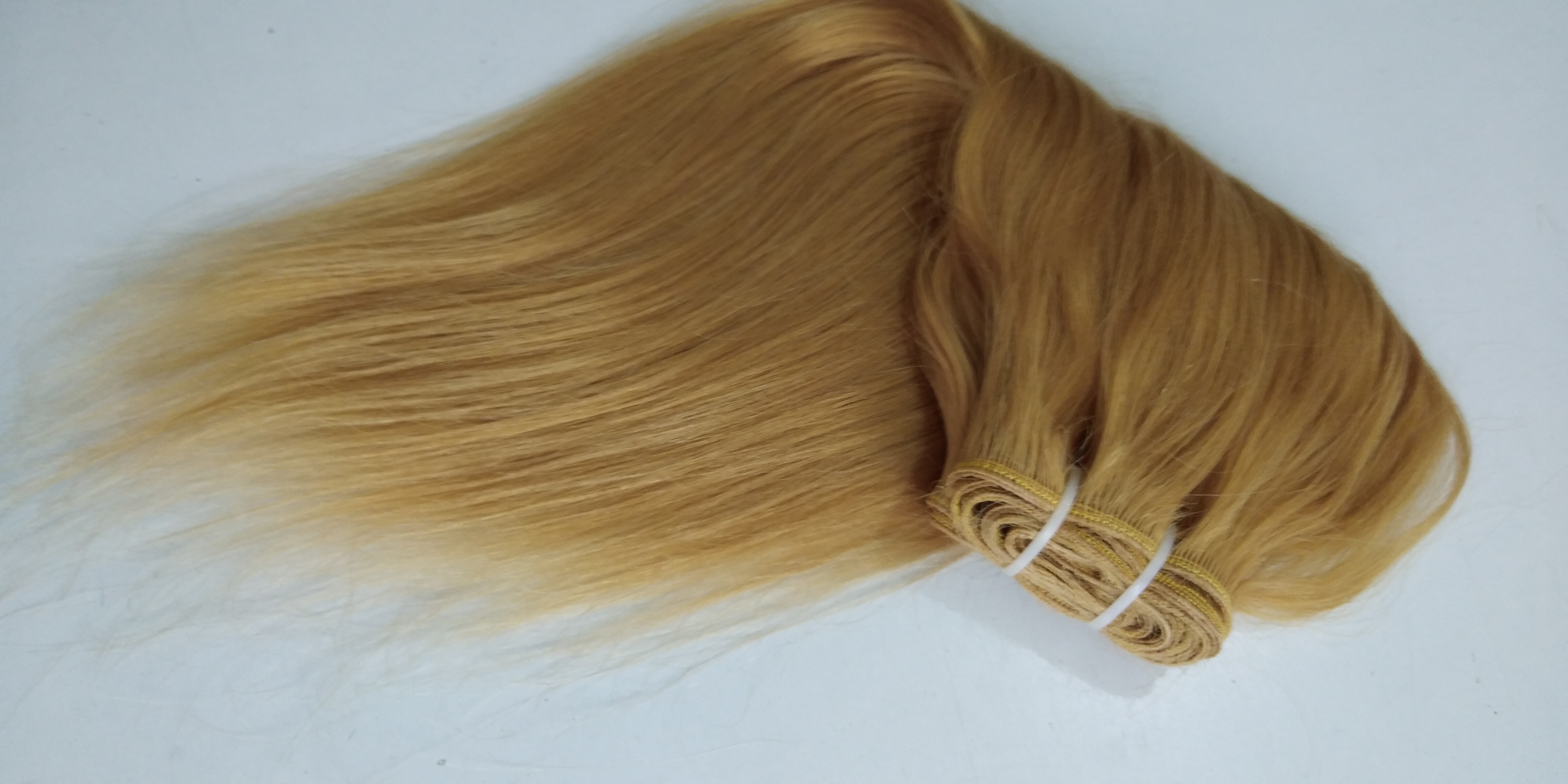 Raw Natural Straight Blonde Hair 613 Colour
