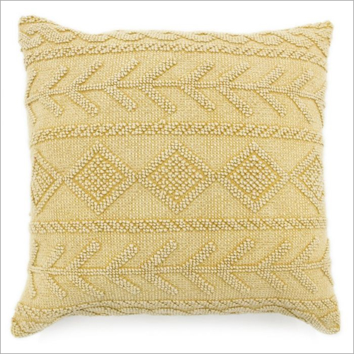 45x45cm Gold Cushion By Carpet Live