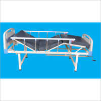 Double Manual Crank Cot with Mattress