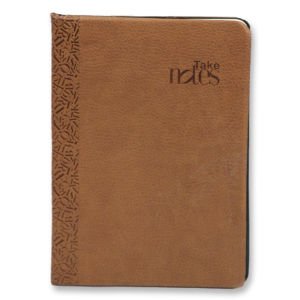 A5 Note Book Croco Brown Flexi