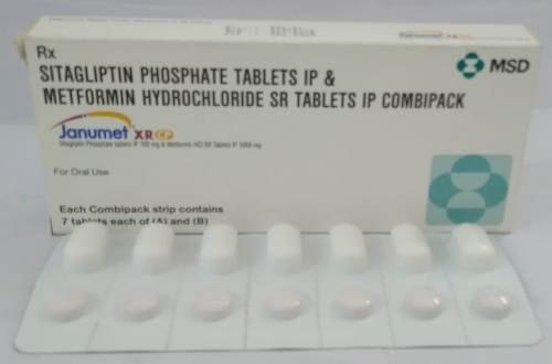 Sitagliptin And Metformin Hydrochloride Tablets