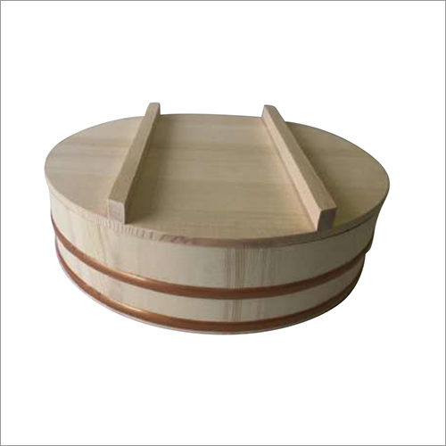 Rice Barrel with Drop Lid for Sushi