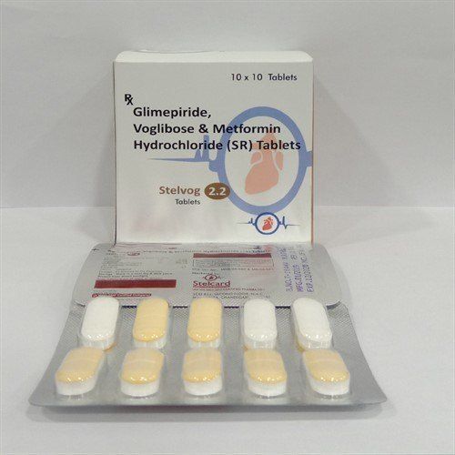 Voglibose and Metformin HCL tablets