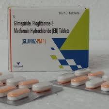 Pioglitazone Hydrochloride And Extended Release Metformin Hydrochloride Tablets