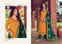 Kalarang Fashion Malvika Vol 4 Jam Silk Cotton With Embroidery Dress Material Catalog