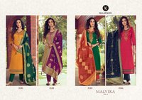 Kalarang Fashion Malvika Vol 4 Jam Silk Cotton With Embroidery Dress Material Catalog